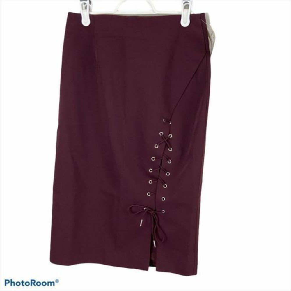 NWT STYLESTALKER Maroon‎ Red Skirt